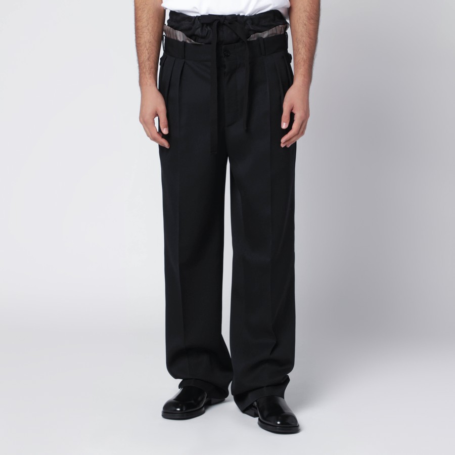Maison Margiela Black trousers “Anonymity of the Lining” | TheDoubleF