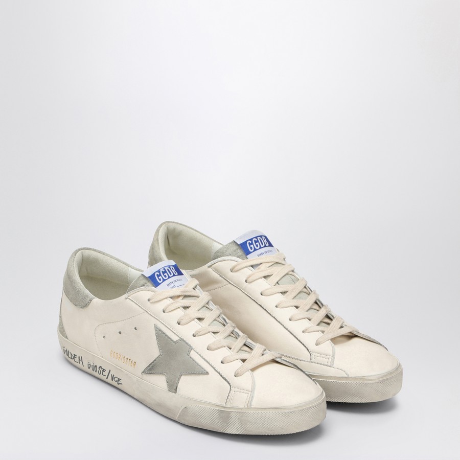 Golden Goose White/Grey Super-Star sneaker | TheDoubleF Golden Goose White/Grey Super-Star sneaker | TheDoubleF