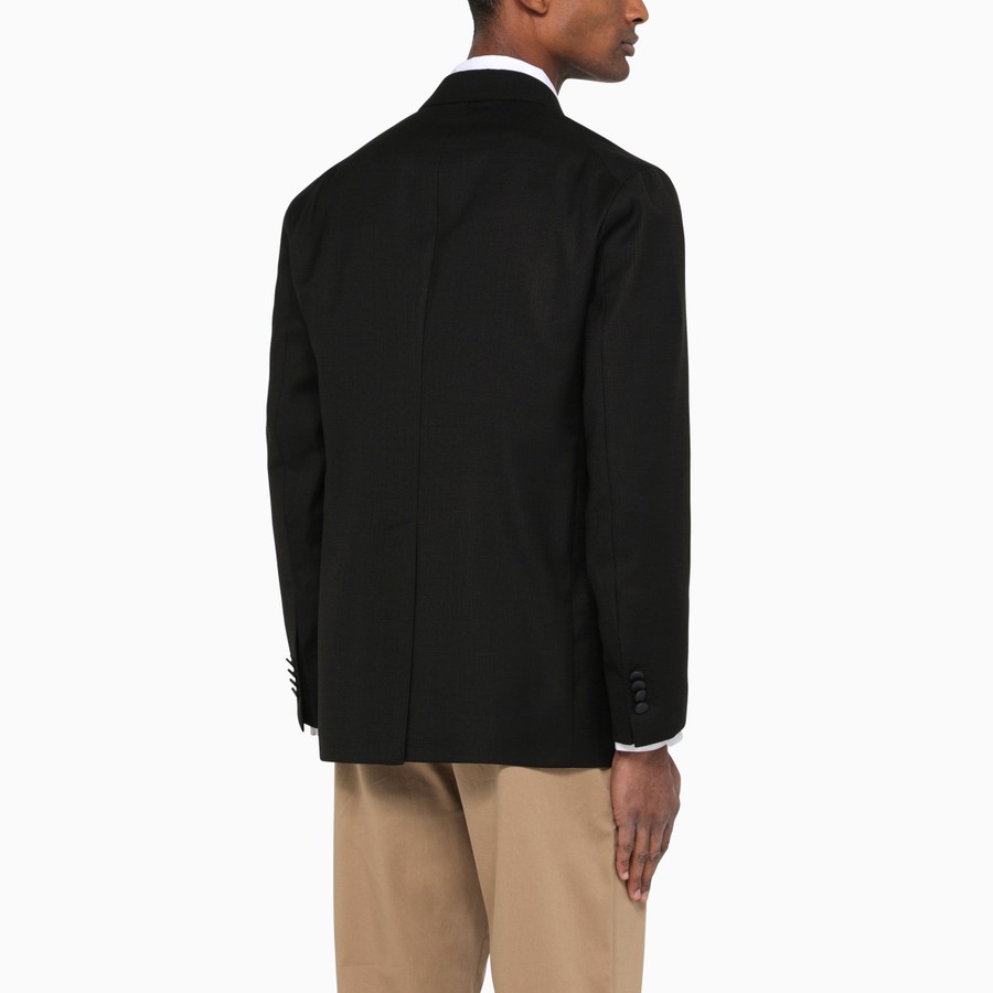 ボトムスその他 Tagliatore Double-Breasted Stretch Wool Jacket Tagliatore Brown wool double-breasted jacket | TheDoubleF