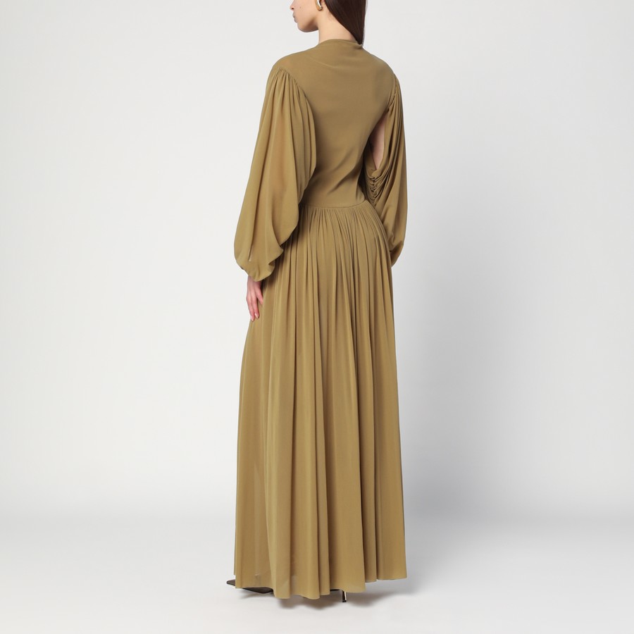Philosophy Long beige jersey dress | TheDoubleF