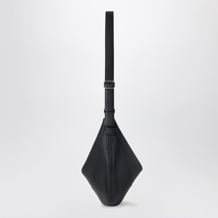ショルダーバッグ・ポシェット THE ROW Women Messenger Bags W1772L145 BAS BLACK The Row Black leather Jouve bag | TheDoubleF