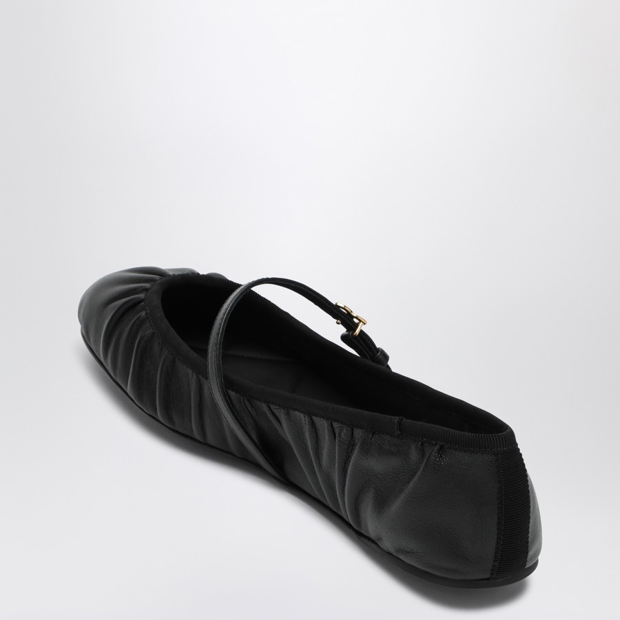 フラットシューズ Dolce & Gabbana CB0257AD137 Ballerinas Dolce&Gabbana Black nappa ballerina | TheDoubleF