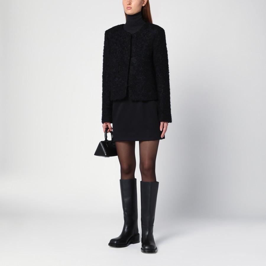 ジャケット the garment Recycled wool blend black Vienna jacket the garment Recycled wool blend black Vienna jacket | TheDoubleF