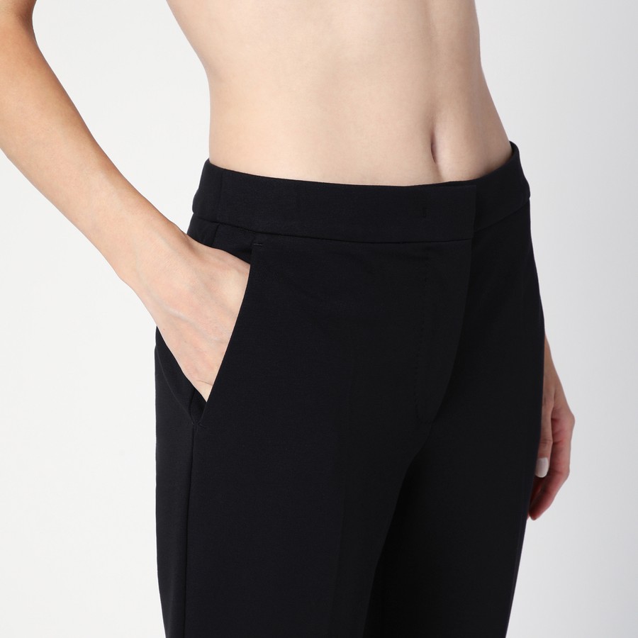 Max Mara Black viscose blend trousers | TheDoubleF