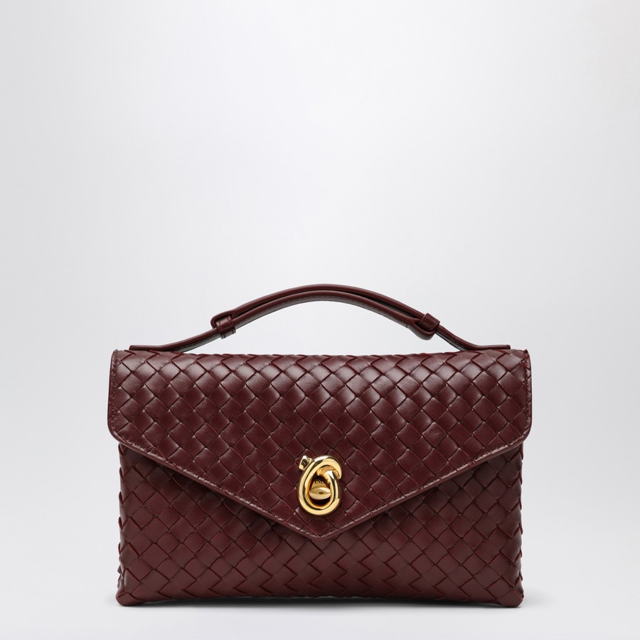 【BOTTEGA VENETA】ノット ロック バローロ Bottega Veneta Knot Lock Barolo bag | TheDoubleF