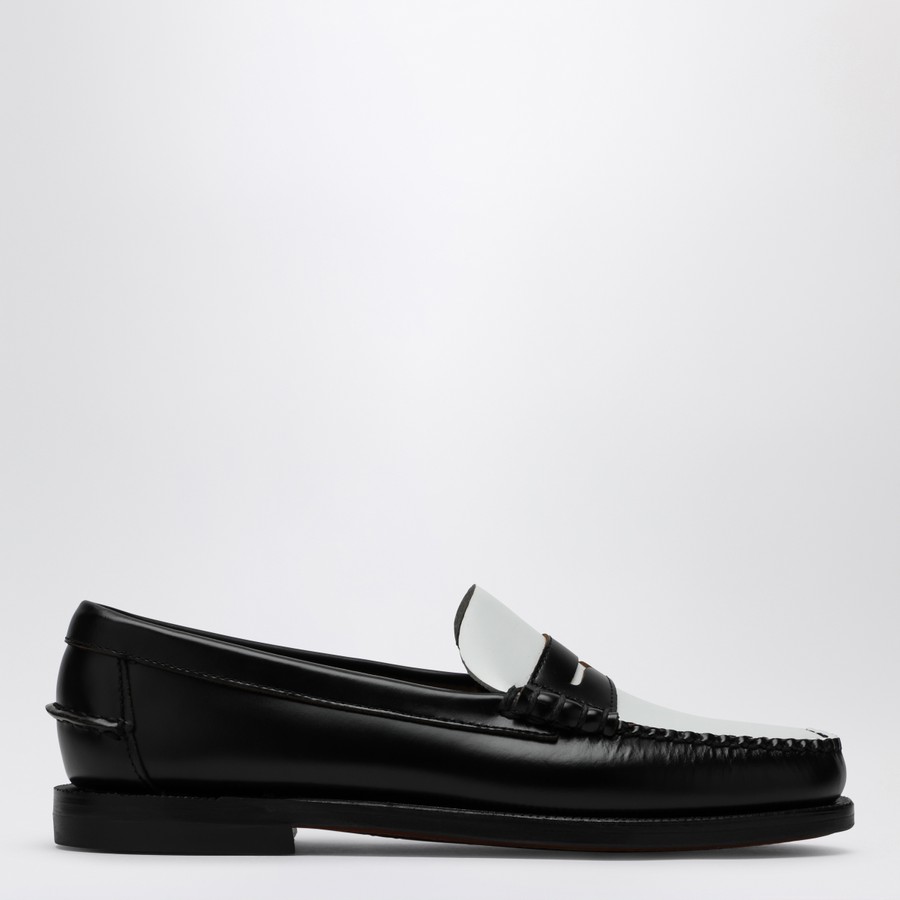 【関税込み】Sebago ブラック&ホワイト Classic Dan ローファー Sebago Classic Dan loafer black/white | TheDoubleF