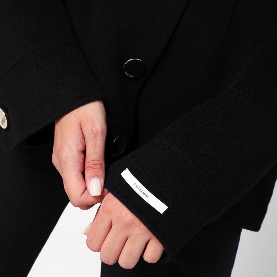 ジャケット Sportmax Single-breasted black wool jacket Sportmax Single-breasted black wool jacket | TheDoubleF