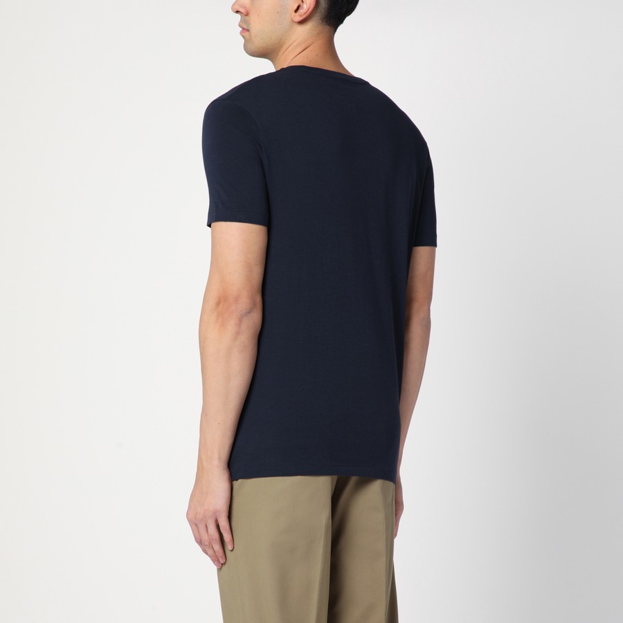 Tシャツ・カットソー POLO RALPH LAUREN Men T Shirts 710680785004CO Blue Polo Ralph Lauren Blue cotton T-shirt | TheDoubleF