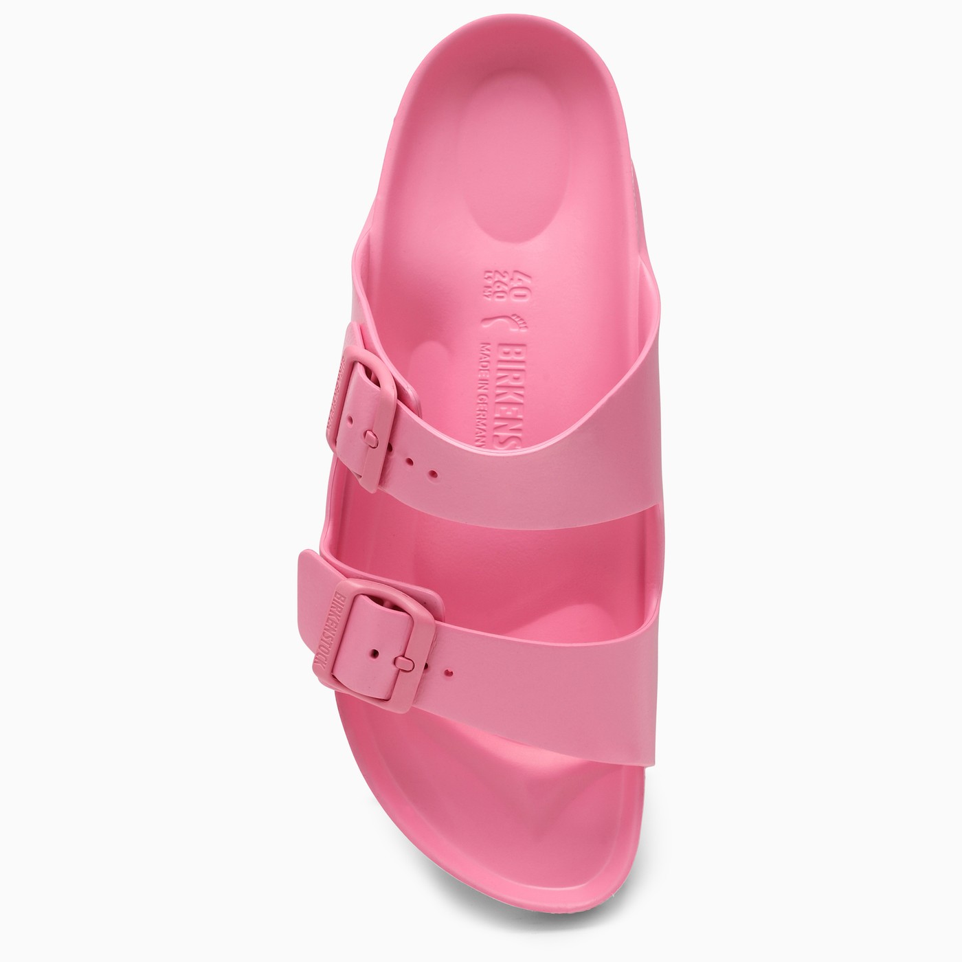 Birkenstock Fuchsia Arizona Essentials slide TheDoubleF