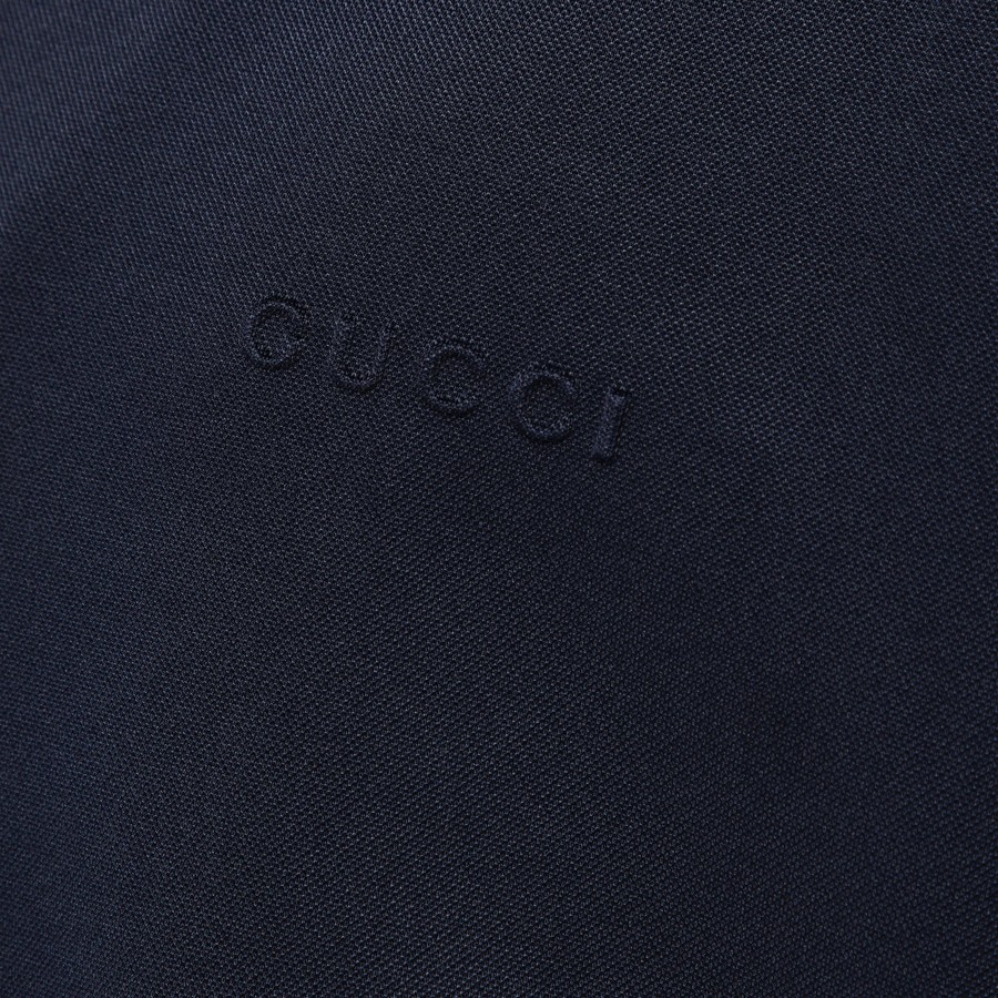 GUCCI Navy blue sweatshirt in technical jersey | TheDoubleF