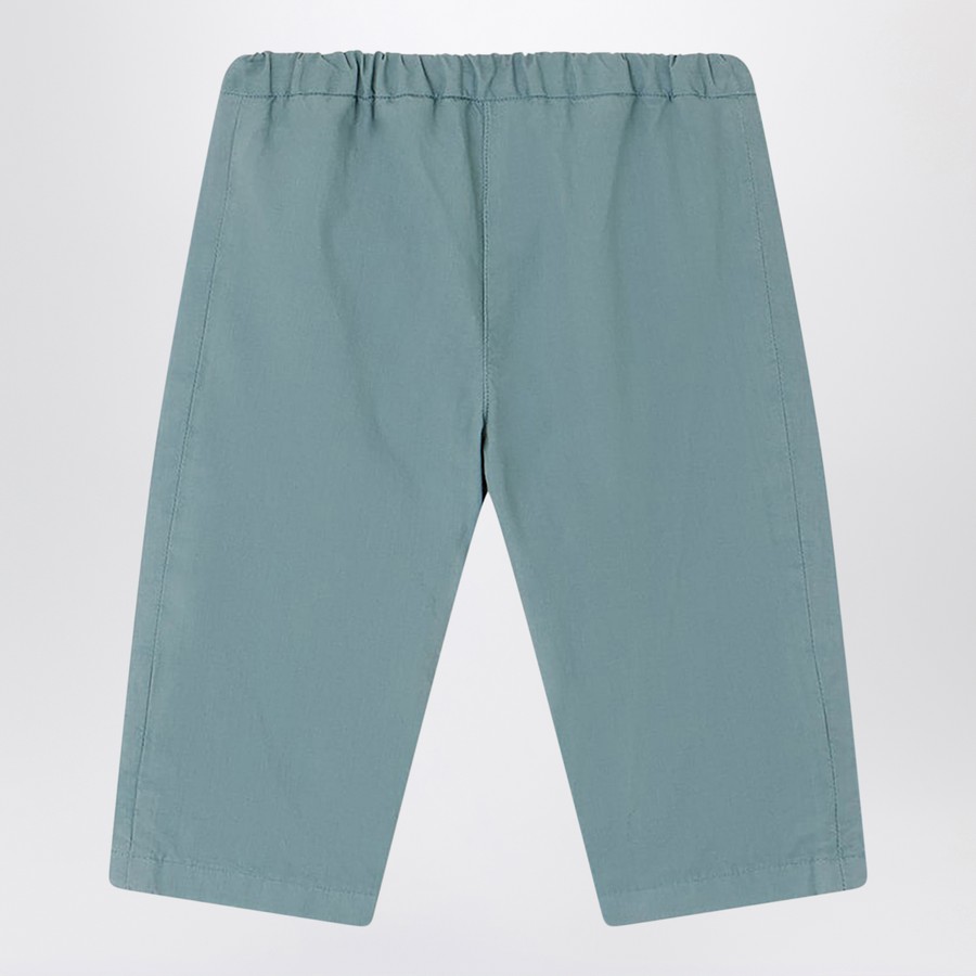 Bonpoint Pants Léo light blue in cotton | TheDoubleF