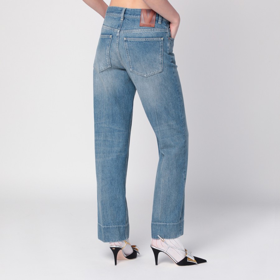 ボトムスその他 Valentino Faded-effect blue jeans Valentino Faded-effect blue jeans | TheDoubleF