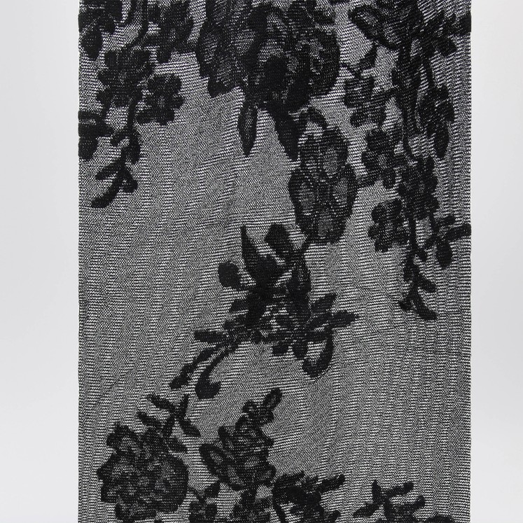 The Attico Black/white socks with logo | TheDoubleF The Attico Black/white socks with logo | TheDoubleF