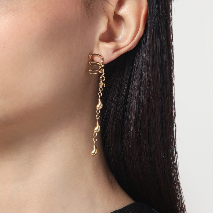 アクセサリーその他 Chloe Chloe Iconic gold dangling earrings Chloé The Chloé Iconic Dangling Earrings | Chloé US