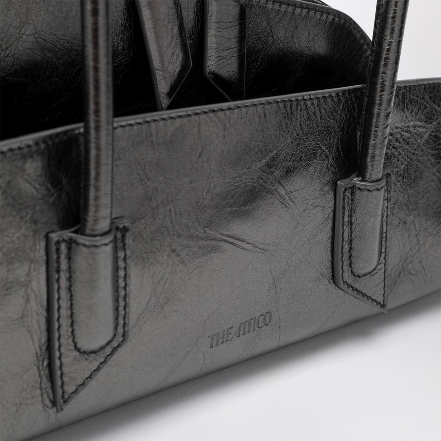 The Attico La Passeggiata Small bag in dark grey | TheDoubleF