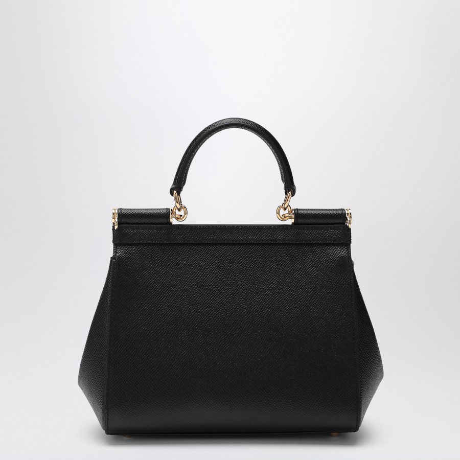 Dolce&Gabbana Medium black Sicily Hand Bag | TheDoubleF