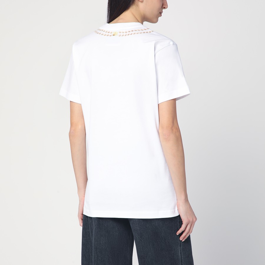 【関税込み】Moschino ホワイト Moschino Breakfast Tシャツ Moschino white Moschino Breakfast T-shirt | TheDoubleF