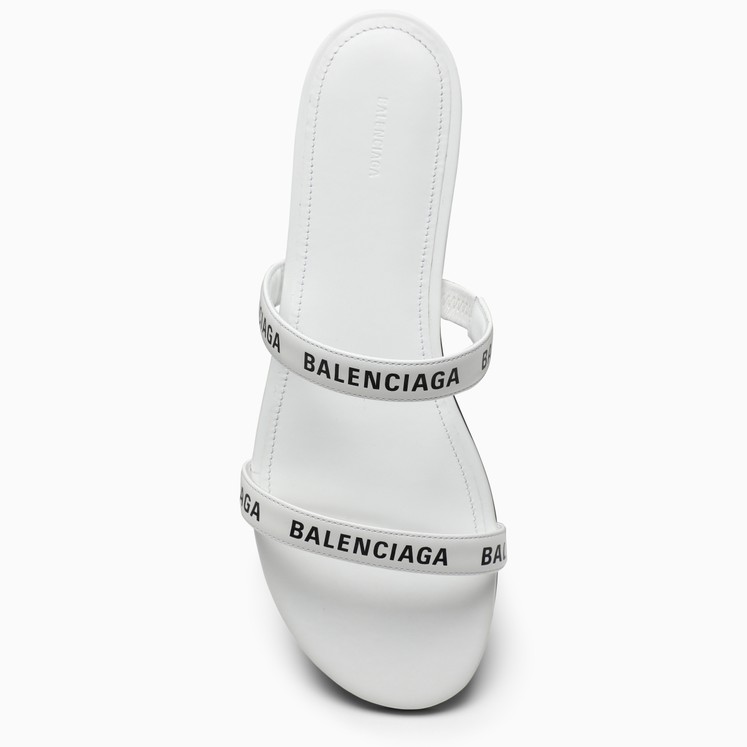 balenciaga round flat sandals