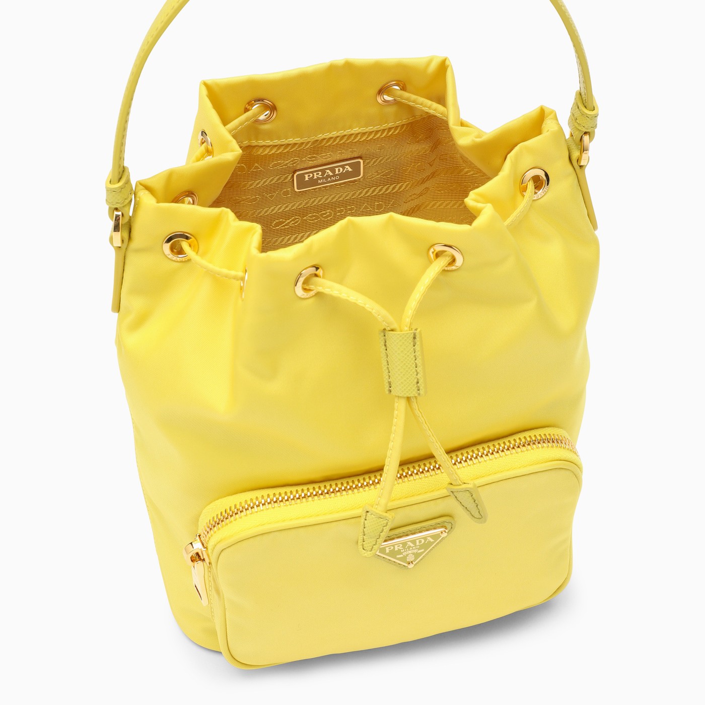 Prada Prada Duet cedar ReNylon bucket TheDoubleF