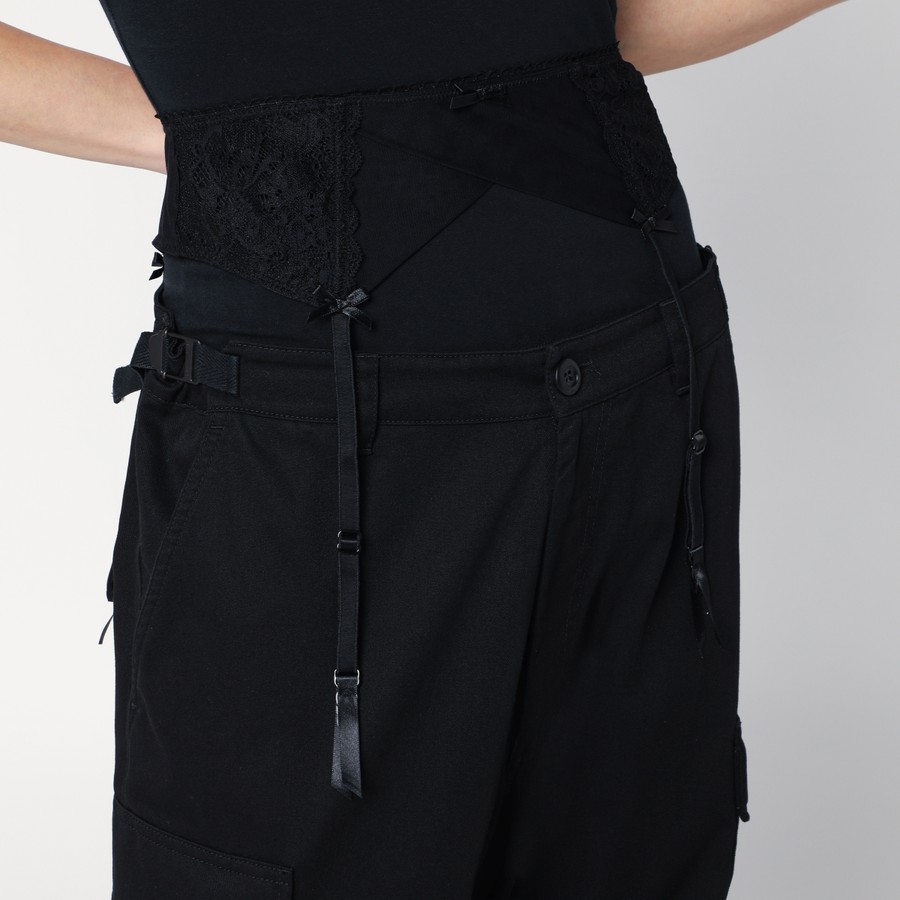 【一枚で映える】バレンシアガ Black Jersey Stretch Lingerie T Balenciaga Black jersey stretch lingerie T-shirt | TheDoubleF