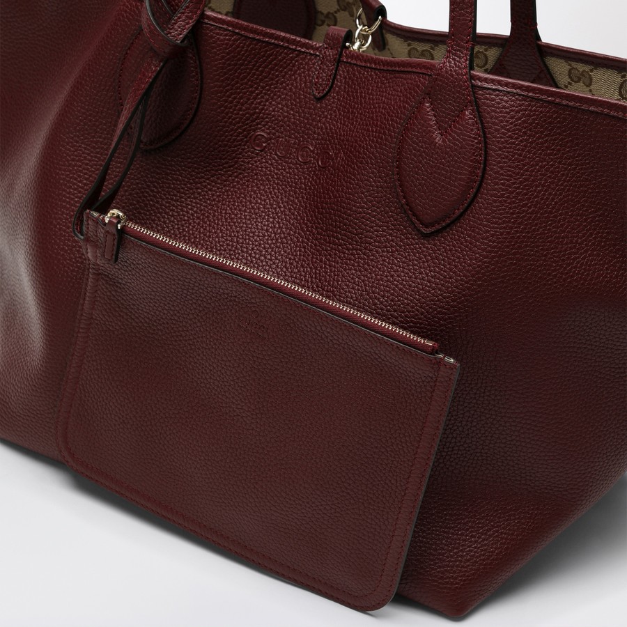 トートバッグ GUCCI Large size bag Gucci Totissima Rosso Ancora Gucci Totissima large reversible tote bag in Rosso Ancora