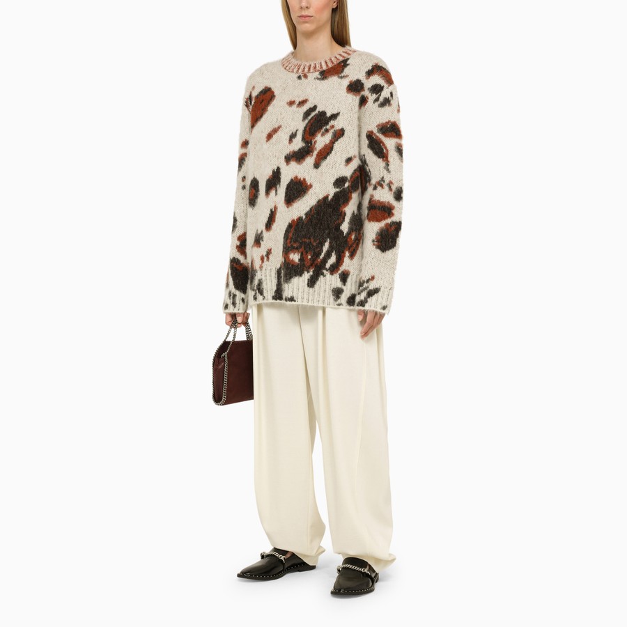 【関税&送料込】Stella Mccartney Cream Wool Baggy Trousers Stella McCartney Cream wool baggy trousers | TheDoubleF
