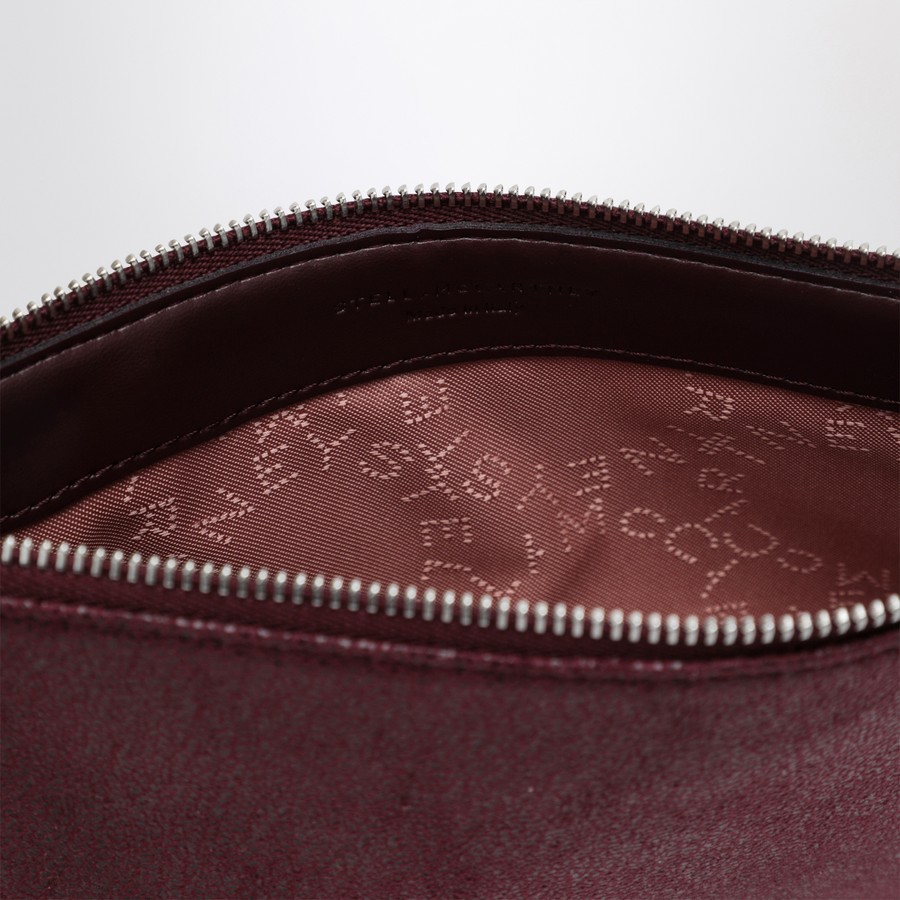ショルダーバッグ・ポシェット STELLA MCCARTNEY Falabella shaggy deer shoulder bag PLUM Stella McCartney Falabella Plum coloured clutched shoulder