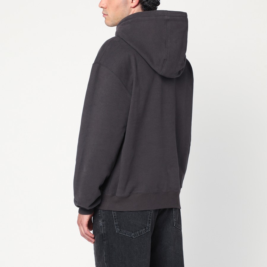 Saint Laurent Gray hoodie with logo | TheDoubleF