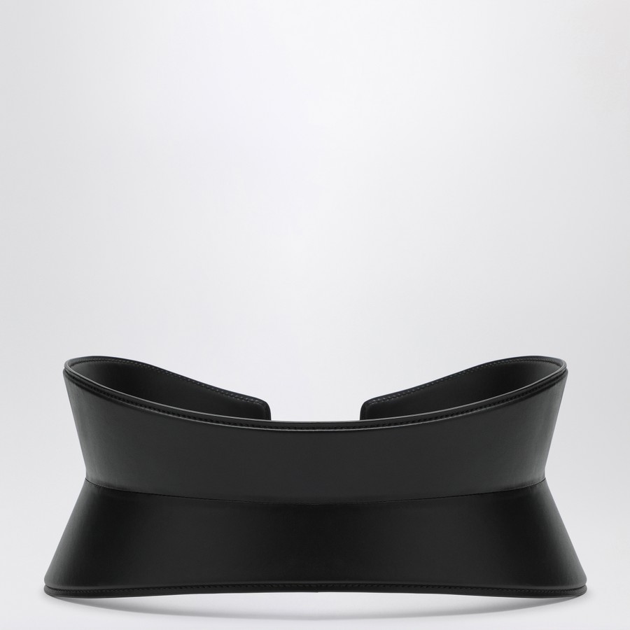 ベルト ALAIA BLACK BUSTIER FLEX BELT ALAÏA BLACK FLEX BUSTIER BELT IN CALFSKIN |ALAÏA US
