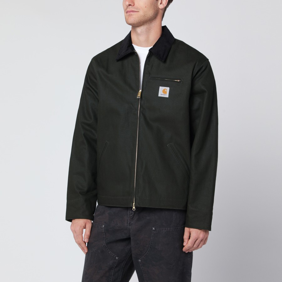 Carhartt WIP Detroit Jacket Olive/Black | TheDoubleF