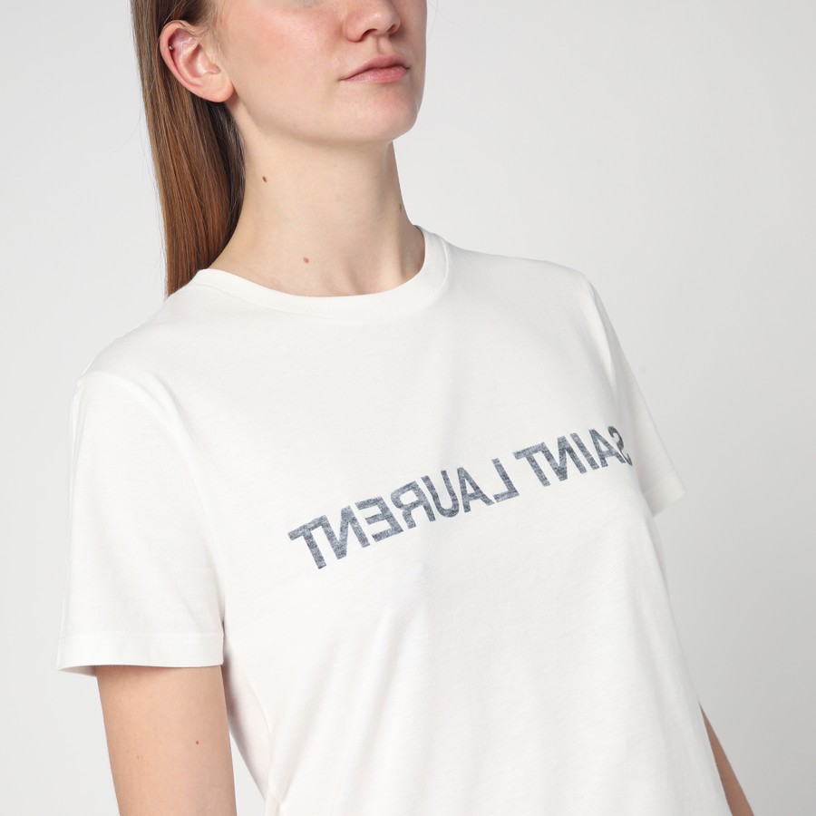 VIP【関税送料無料】希少 Saint Laurent Cotton Tee VIP【関税送料無料】希少 SAINT LAURENT LOGO COTTON T-SHIRT