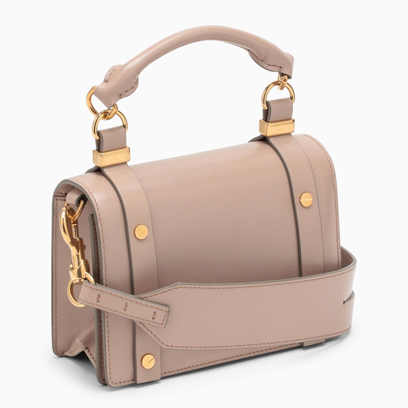 Chloé Nomad beige small crossbody bag TheDoubleF