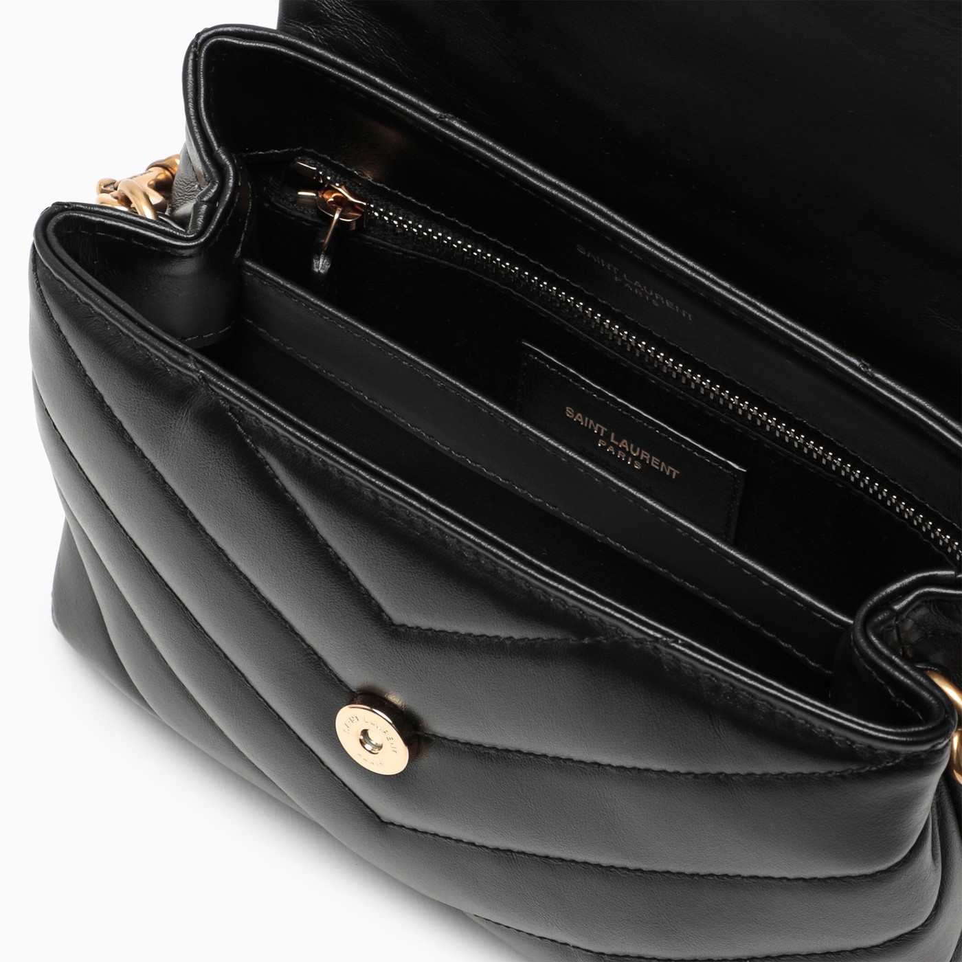 Saint Laurent Black Loulou Toy bag TheDoubleF