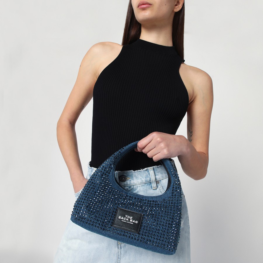 【Marc Jacobs】Sack バッグ Marc Jacobs THE RIP AND REPAIR DENIM SACK BAG | REVERSIBLE