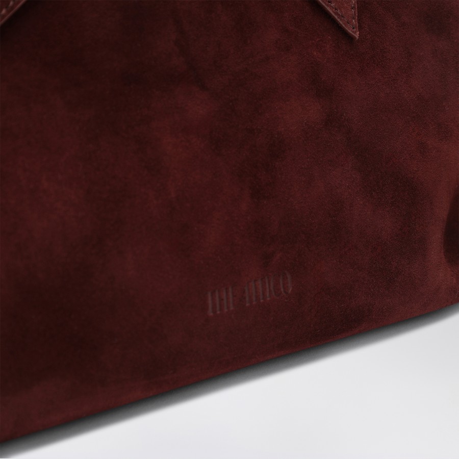 The Attico La Passeggiata Medium Light Chocolate bag