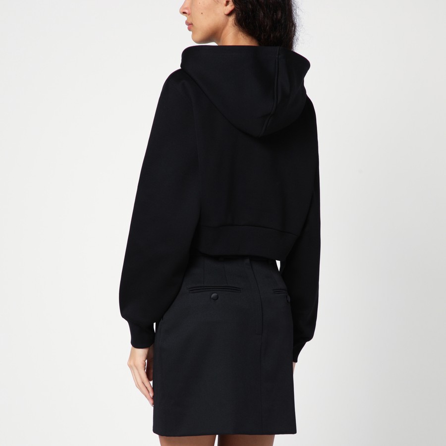 Prada Black hoodie with triangle logo | TheDoubleF