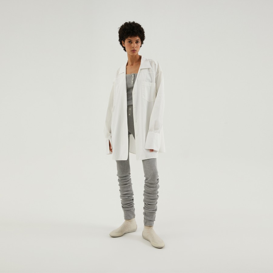 ワンピースその他 1989 STUDIO Shirt l/s dress white 1989 STUDIO Shirt l/s dress white | TheDoubleF