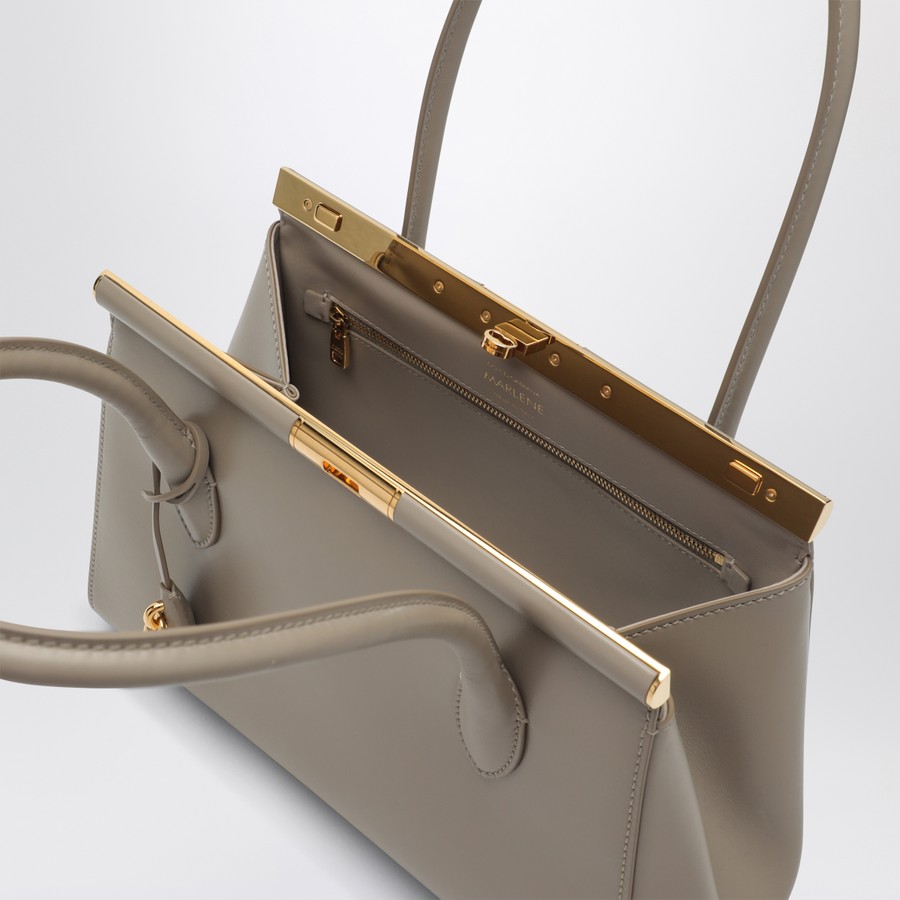 【関税&送料込】Dolce&Gabbana Marlene Handbag In Taupe Colou Dolce&Gabbana Marlene handbag in taupe colour | TheDoubleF