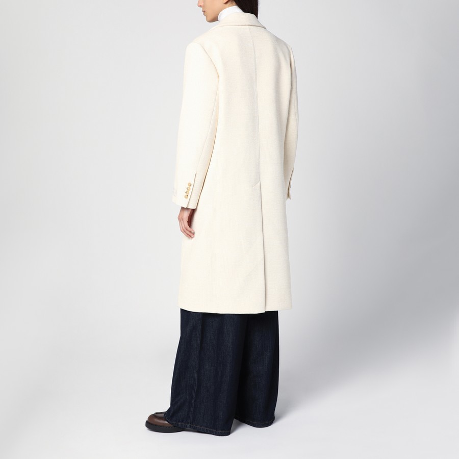 ジャケット Margaux Lonnberg White single-breasted coat Margaux Lönnberg White single-breasted coat | TheDoubleF