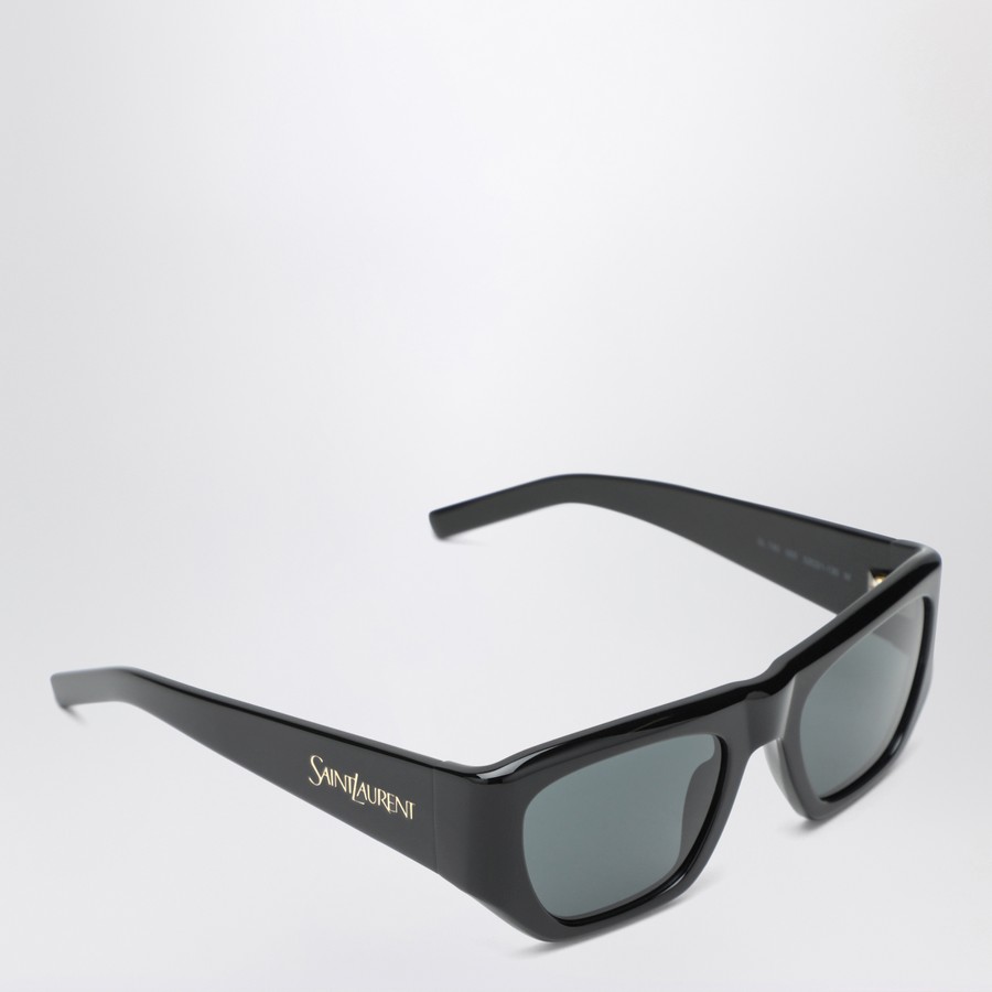 サングラス Saint Laurent FW25 'SL 740' sunglasses (810815Y9956 1000) Saint Laurent SL 740 black sunglasses | TheDoubleF
