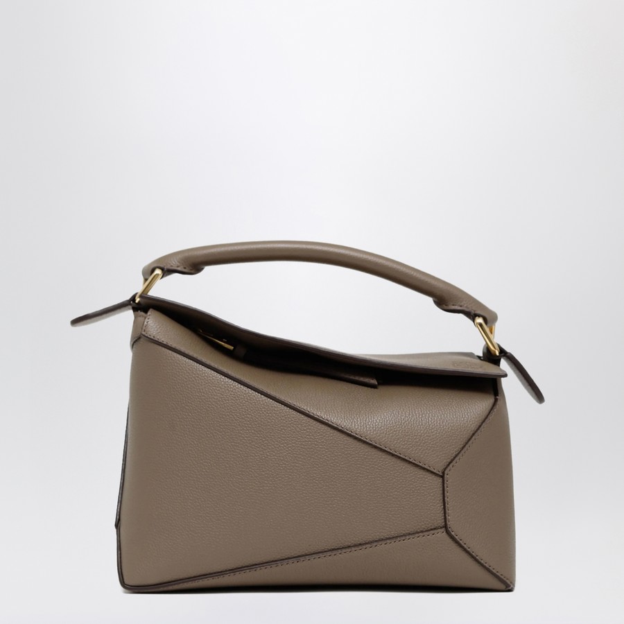 Loewe Puzzle Edge small bag Taupe | TheDoubleF