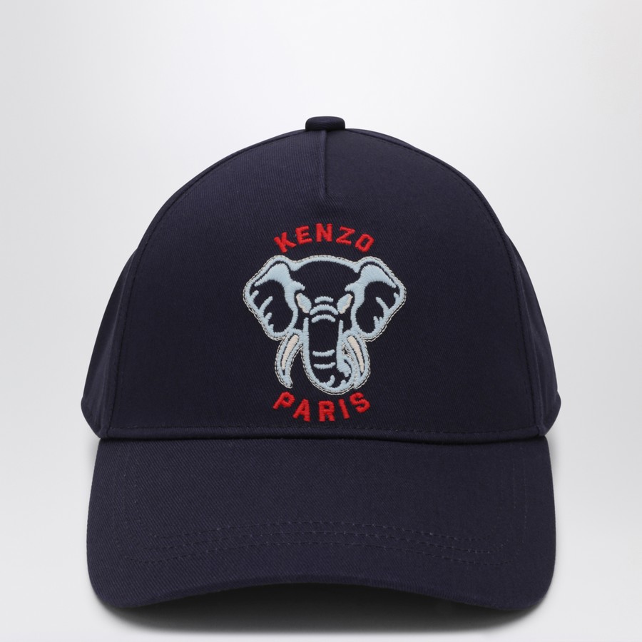 KENZO Navy blue baseball cap with logo | TheDoubleF