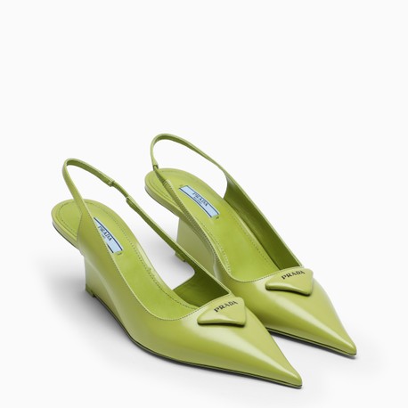 prada leather pumps