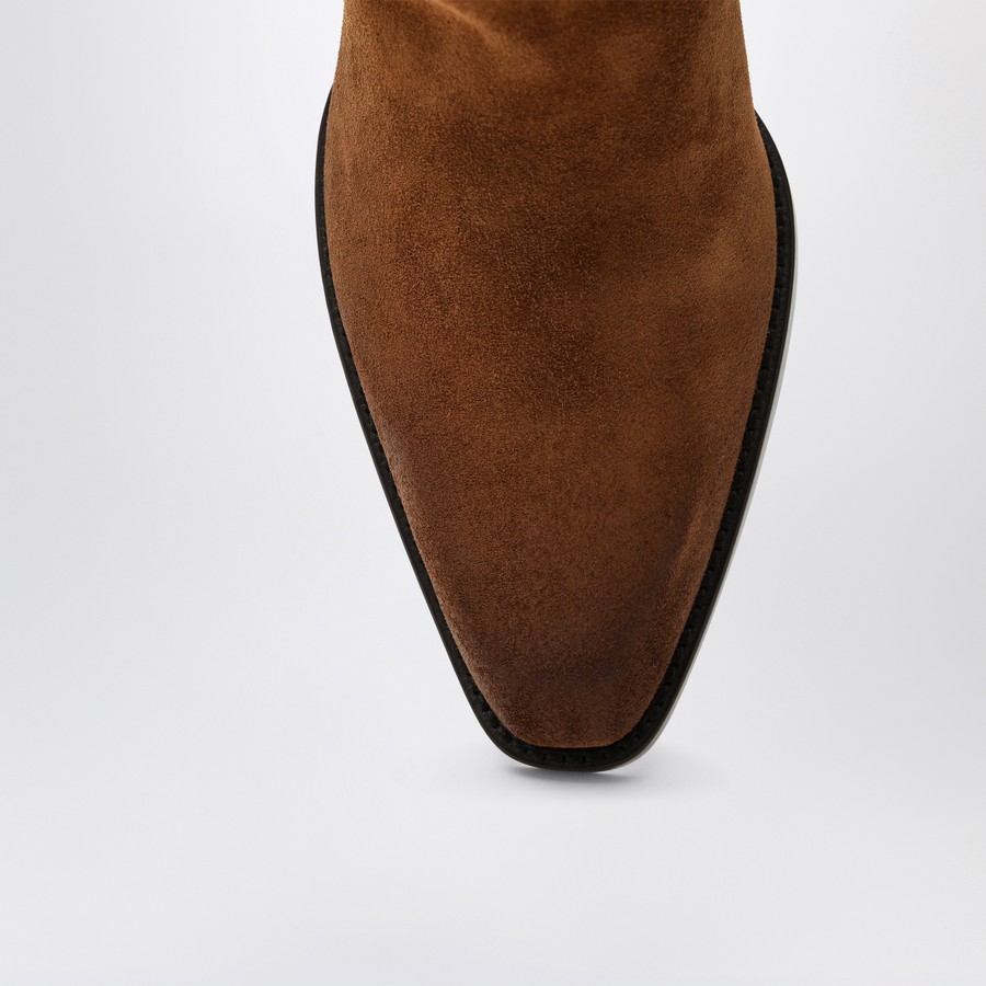 シューズ・サンダルその他 Paris Texas Hilda boots in Cognac suede Boots in cognac calf suede leather - Paris Texas