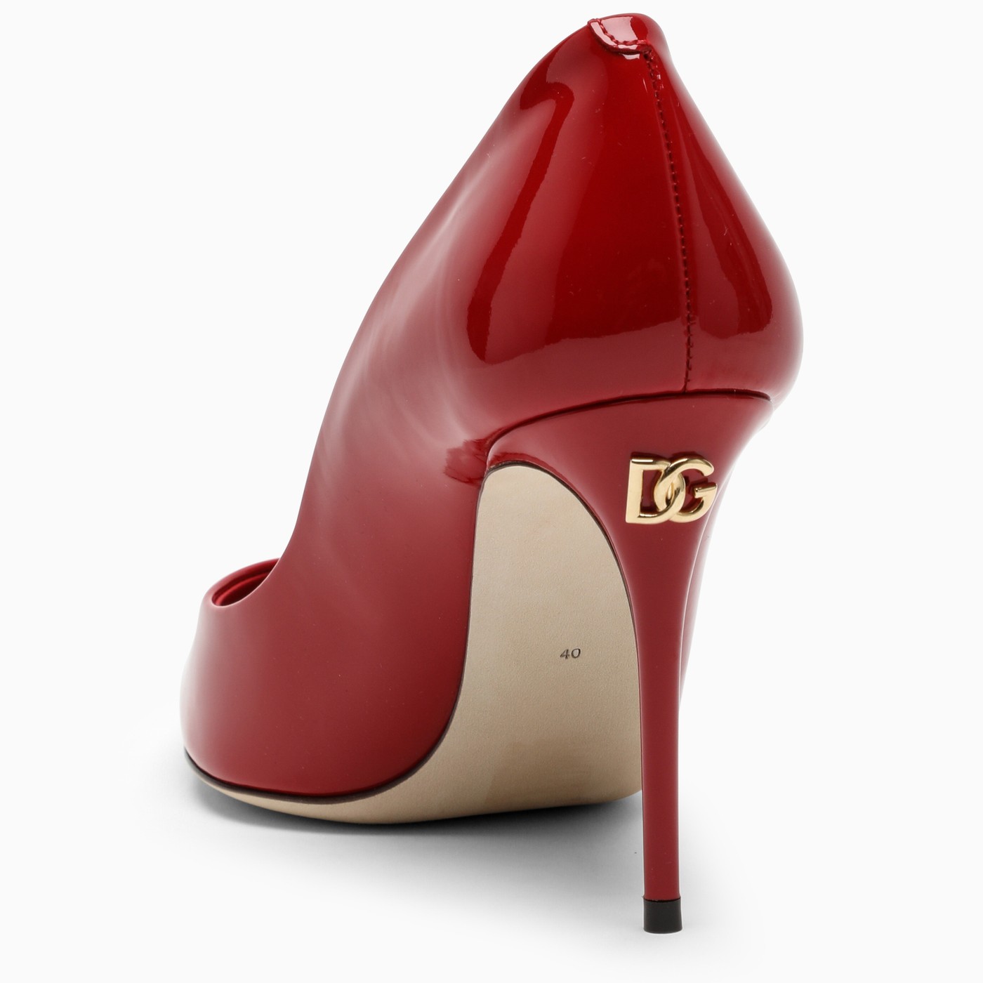dolce and gabbana red heels