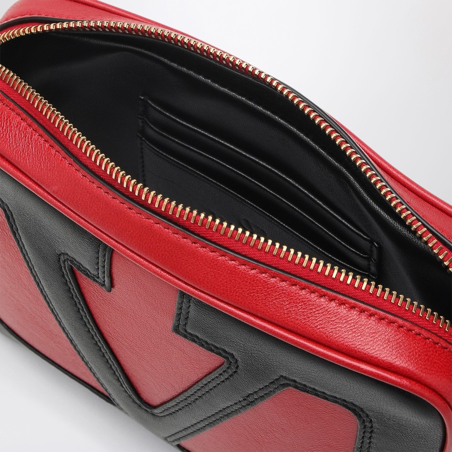 Valentino Garavani Viva Superstar crossbody bag red/black