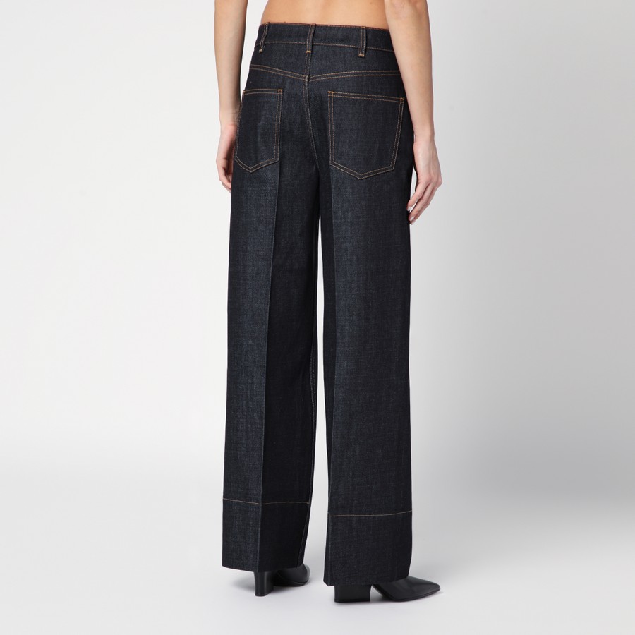 デニム・ジーパン GIVENCHY Woman Jeans Blue BW51605YC9 401 Givenchy Dark blue denim jeans | TheDoubleF