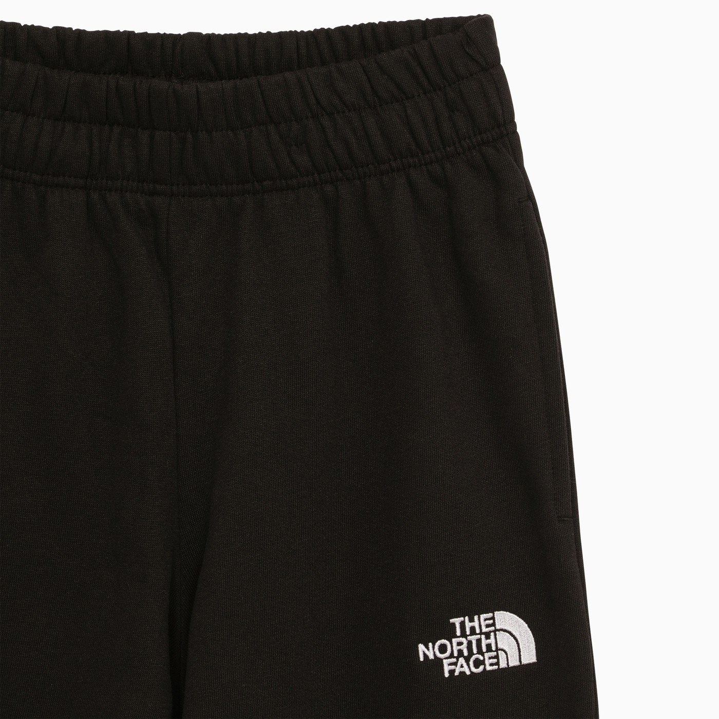 The North Face Black cotton jogging trousers with logo TheDoubleF