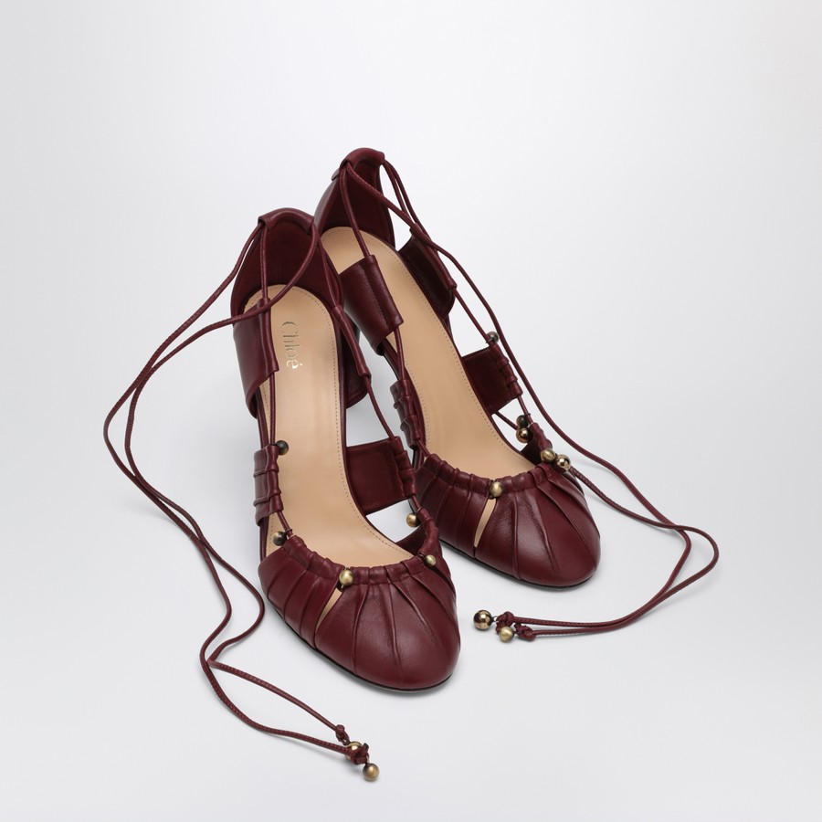 【関税&送料込】Chloe Decollete Luna Bordeaux Chloé Decolleté Luna bordeaux | TheDoubleF