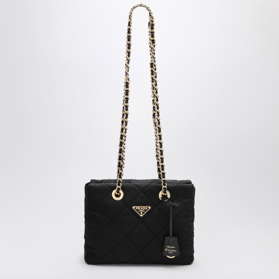 FW1995 PRADA ENAMEL CHAIN BAG
